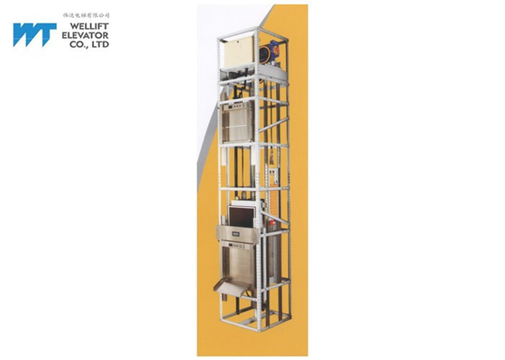 Lift Dumbwa Tinggi Bangunan Hunian Bertingkat Dengan Fungsi Perlindungan Ganda