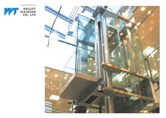 ARD Safety Device Panoramic Glass Elevator Untuk Leveling Kegagalan Daya