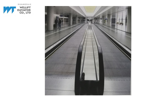 Conveyor Berjalan Bandara Anti Deviasi, Bergerak Berjalan Dengan Berbagai Warna Pegangan