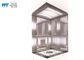 Desain Cermin Dekorasi Kabin Lift untuk Lift Komersial Modern