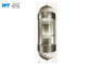 Setengah Lingkaran Akrilik Desain Dekorasi Kabin Lift untuk Modern Hotle Lift