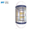Setengah Lingkaran Akrilik Modern Desain Lift Kabin Tinggi 2300/2600 MM