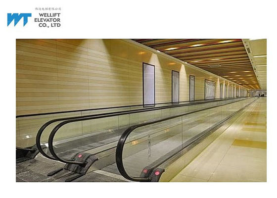 Kontrol Komputer Mikro Bandara Moving Walkway Lebar Langkah 600/800 / 1000mm